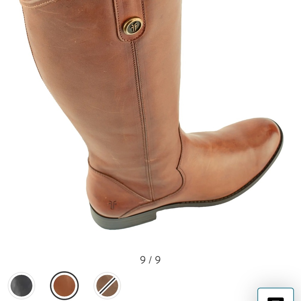 Frye Marissa Medallion Inside Zip Tall Boot - Picture 8 of 11